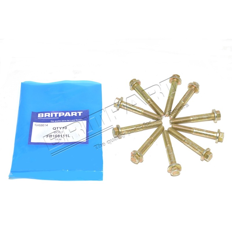 Vis M8 x 55 Tête à Bride