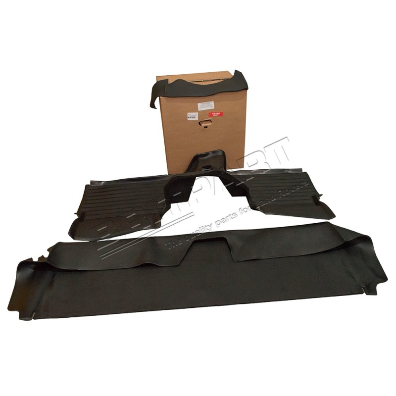 Kit Tapis Avant Acoustique couleur NOIR