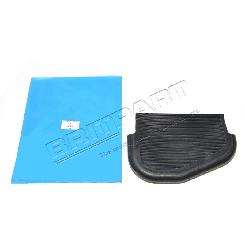 Caoutchouc du Marche-Pied Arrière Rabattable pour : DEFENDER 90/110/130