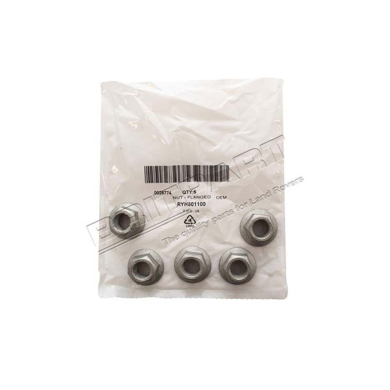 Écrou Inférieur d'Amortisseur Arrière