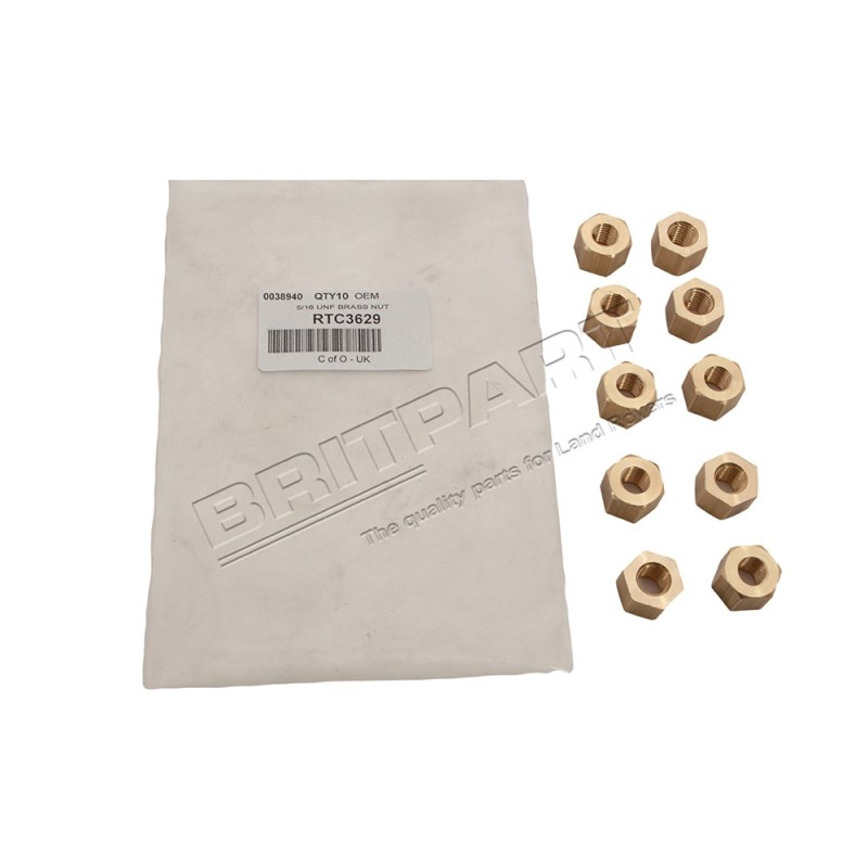 Écrou Bronze du Collecteur d'Échappement