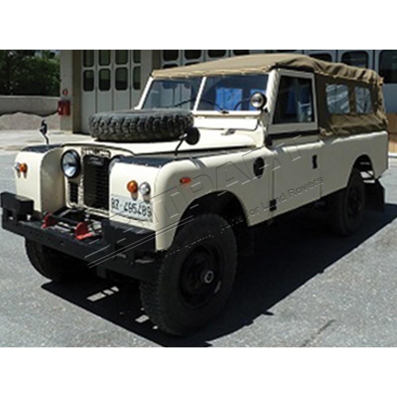 Bache BEIGE avec Fenêtres pour : LAND 109