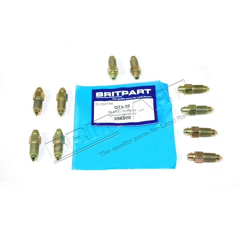 Vis de Purge des Cylindres de Frein Avant ou Arrière