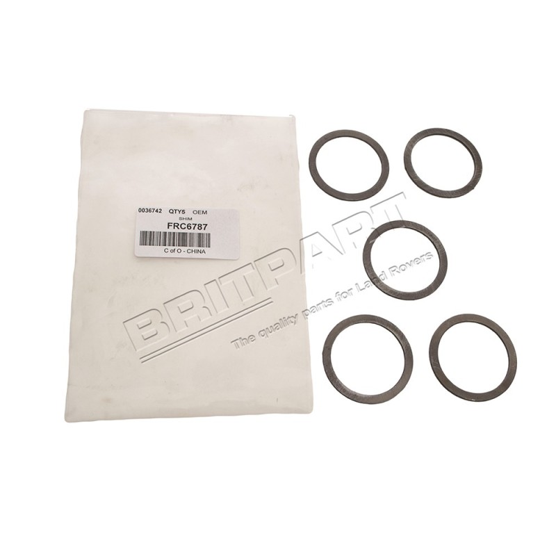 Cale 1.20mm de Réglage de la Main Meneuse Avant