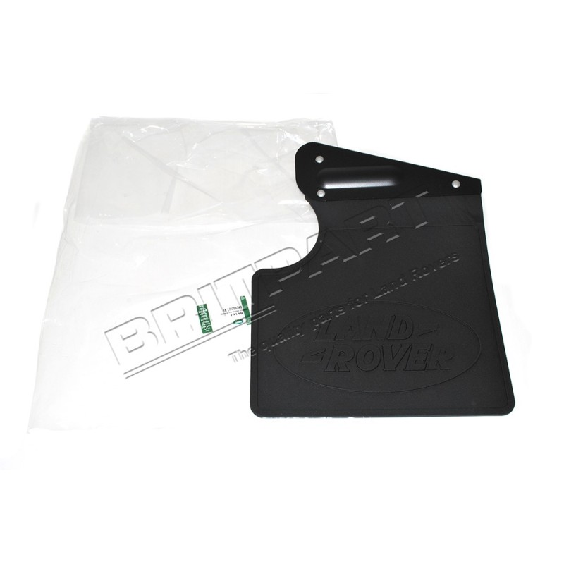 Bavette Arrière Gauche GENUINE avec Support et Découpe pour : DEFENDER 90