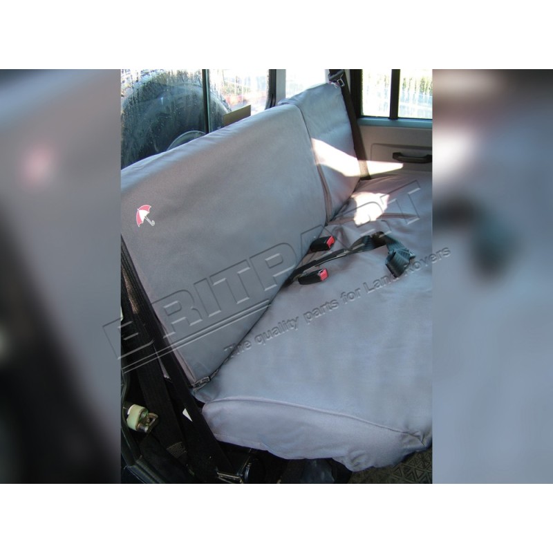 Housse Imperméable de Protection de la Banquette Arrière 60/40 de couleur GRISE pour : DEFENDER 110/130 Sauf TD4