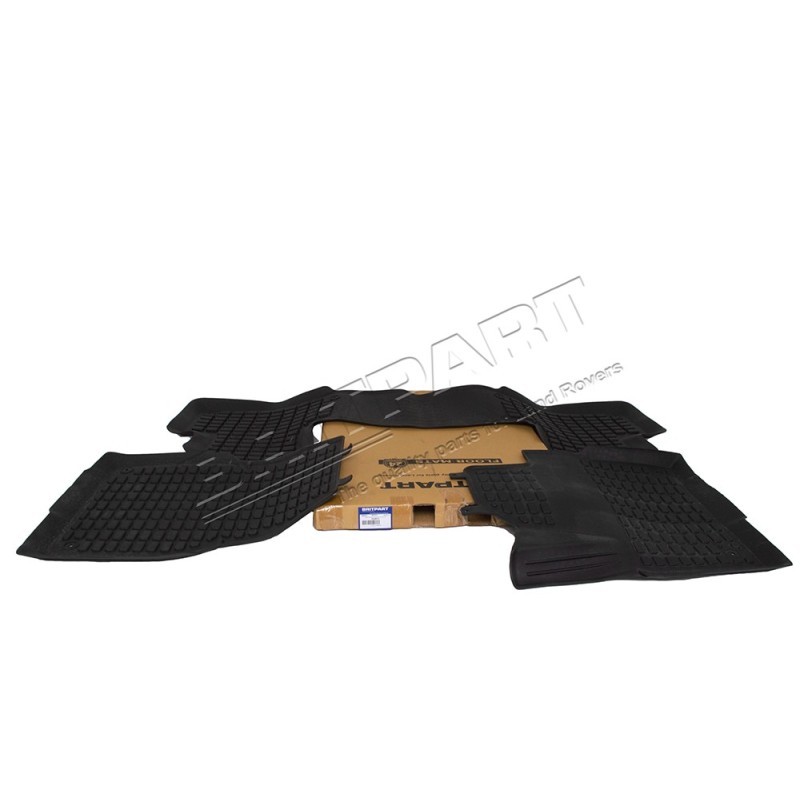 Tapis de Sol Avant et Arrière en Caoutchouc pour : EVOQUE 1