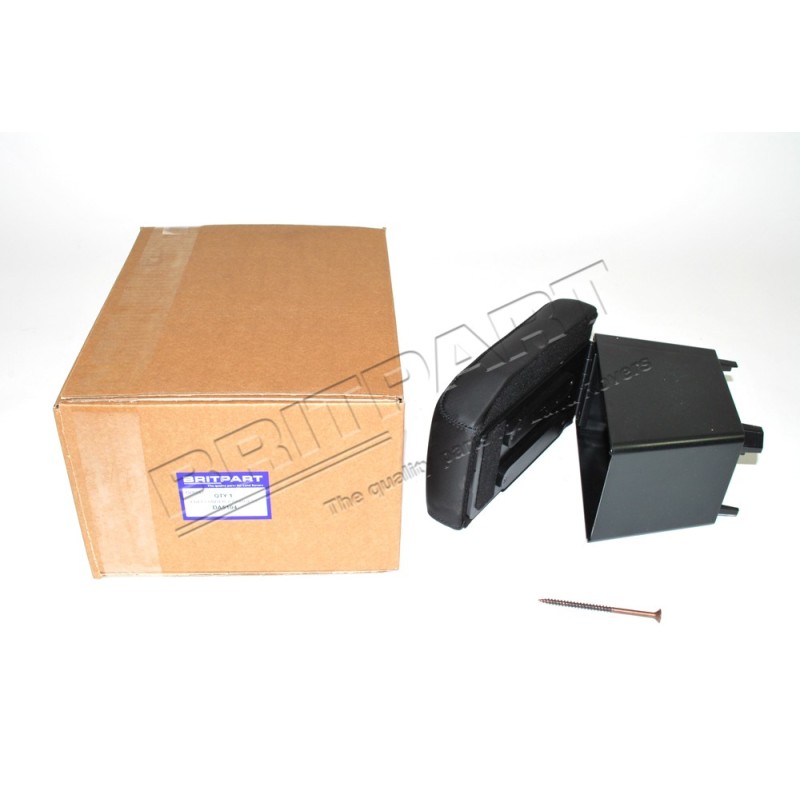 Accoudoir Centrale Cuir Noir Montage sans Accoudoirs d'Origine et Monté jusqu'en 2012