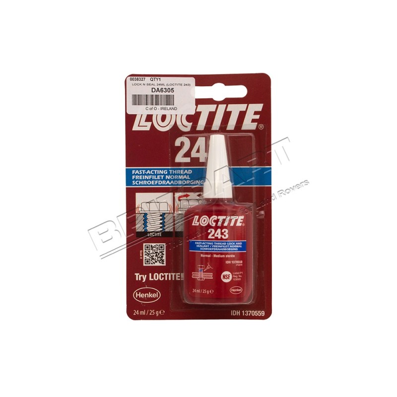 LOCTITE Frein Filet BLEU Medium 24ml