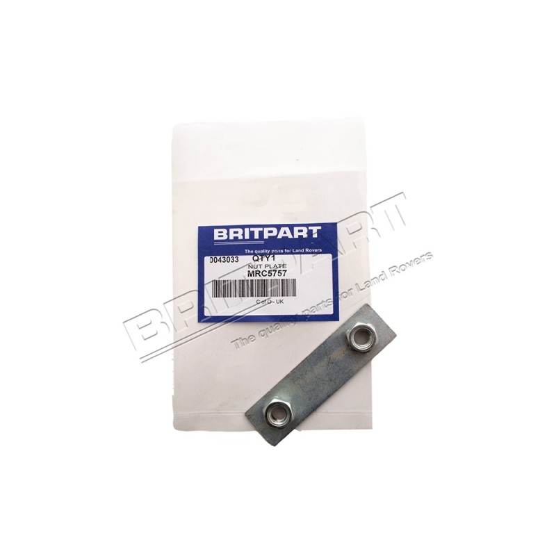 Plaque Contre Écrou du Châssis