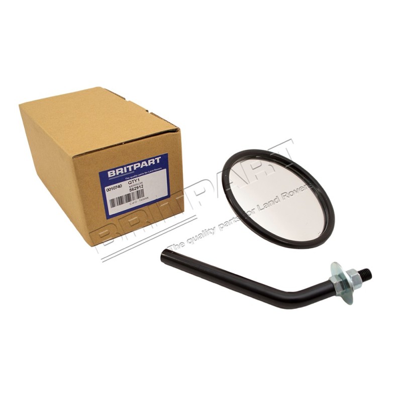 Rétroviseur Rond Fixé sur l'Aile 