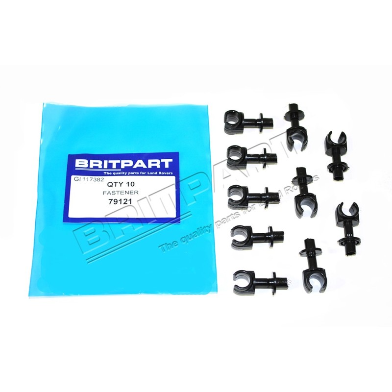 Clip Simple Ø 9mm pour Tuyau de Carburant