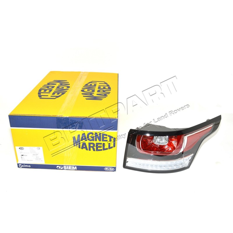 Feu Arrière Droit avec Verre Transparent MAGNETI-MARELLI Monté jusqu'en 2017