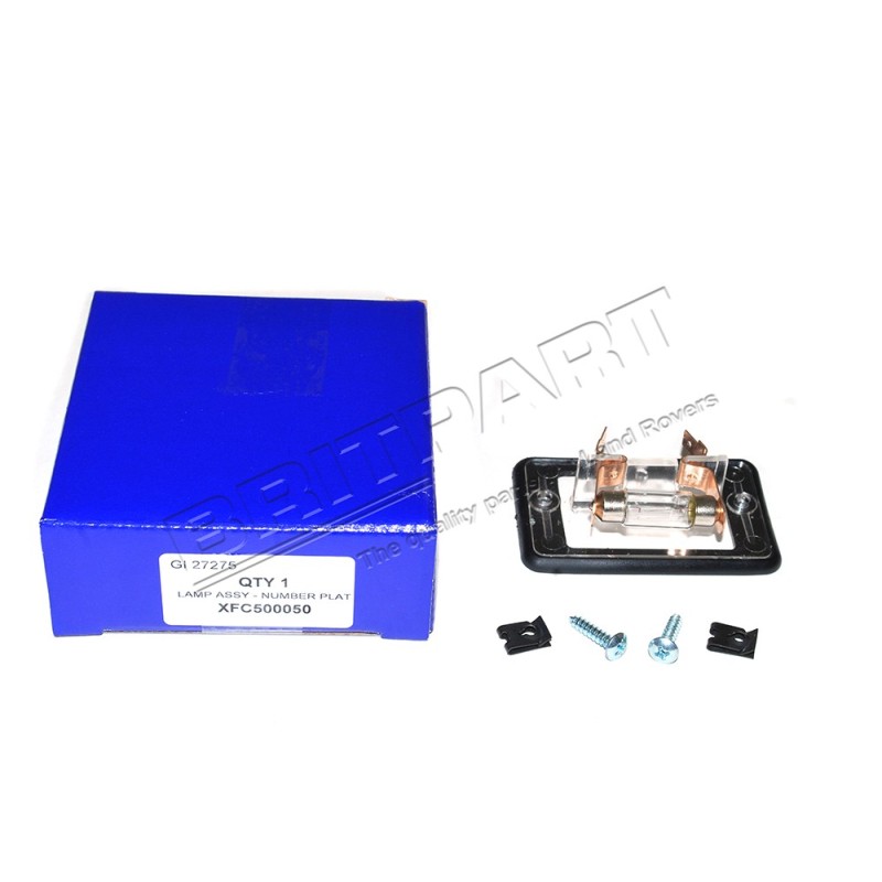 Feu Éclaireur de Plaque d'Immatriculation Arrière