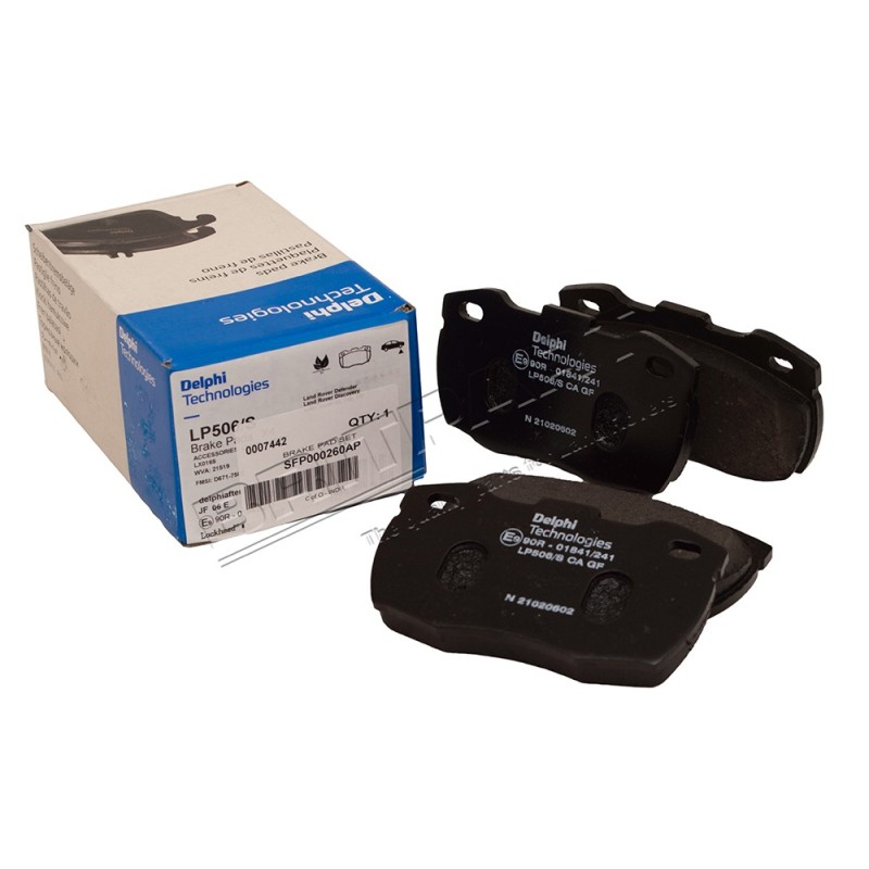 Plaquette DELPHI des Frein Avant