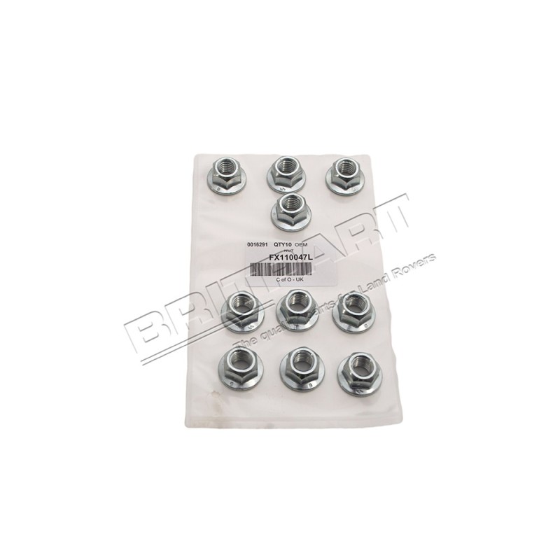 Ecrou Supérieur des Biellettes de la Barre Stabilisatrice