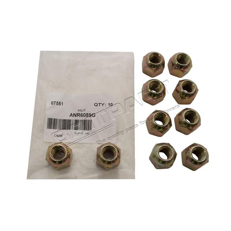 Écrou de Roue pour Jante Tôle