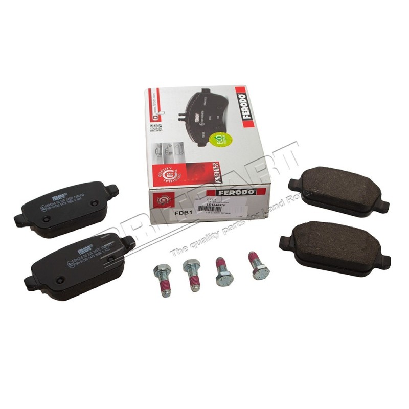 Plaquette de Frein Arrière FERODO Monté jusqu'en 2012