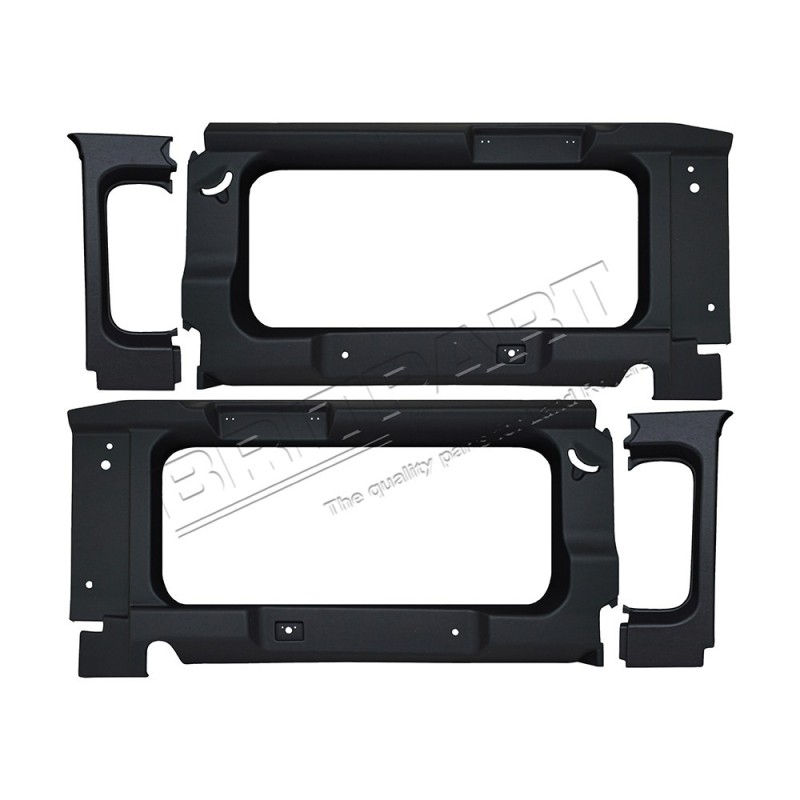 Kit Garniture du Coffre Montage avec Vitres Latérale