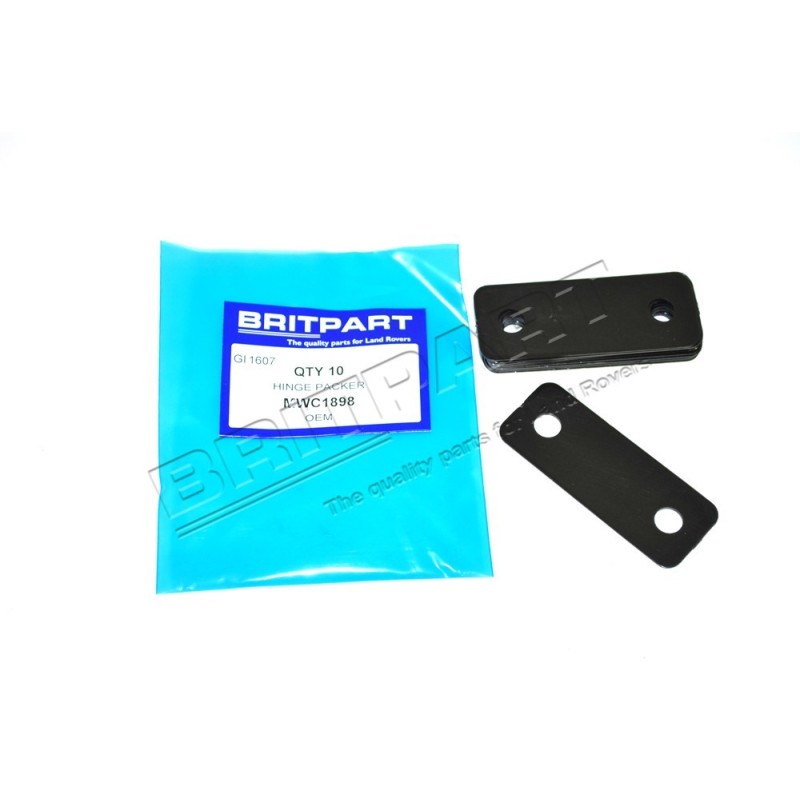 Cale de Charnière de Porte Avant coté porte