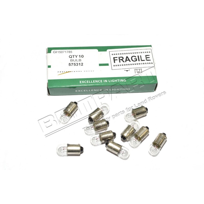 Ampoule d'Éclaireur de Plaque