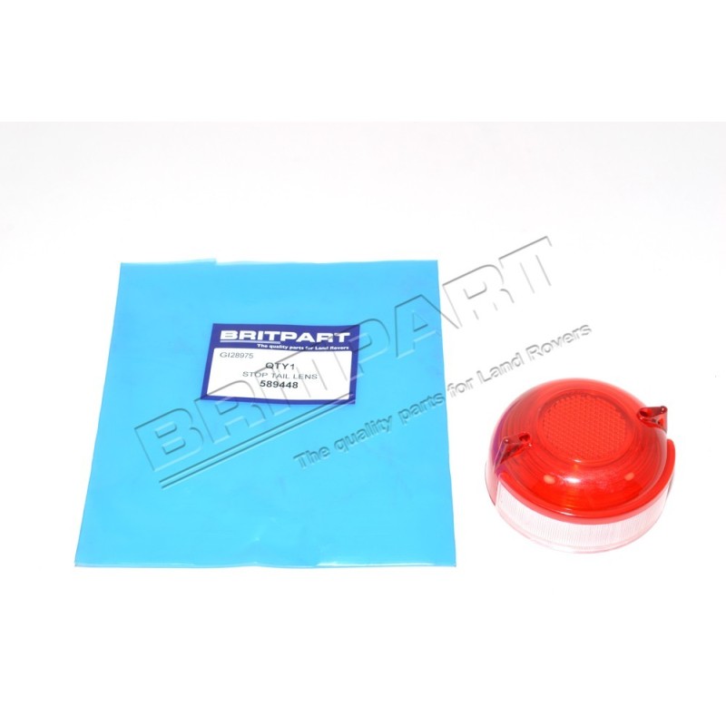 Cabochon Rouge/Blanc des Feux de STOP