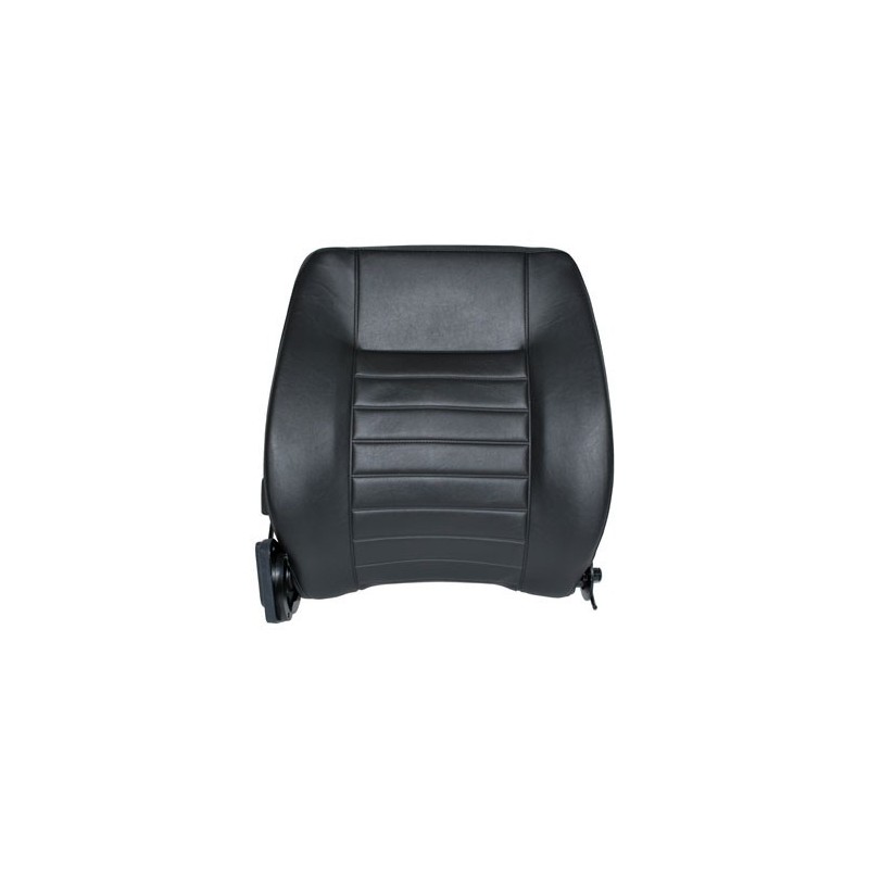 Dossier du Siège Avant Droit en Vinyle de couleur NOIR