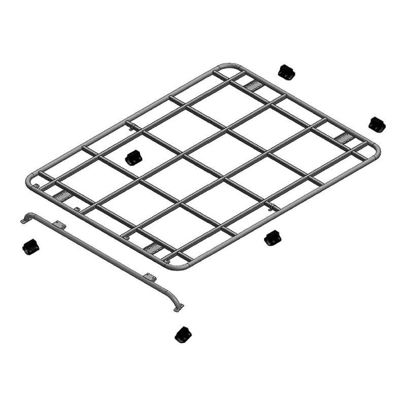 Galerie Plate SAFETY DEVICES Monté sur Arceau pour 90/110 HARD-TOP & SW * SUR COMMANDE ± 10 JOURS *