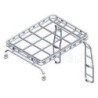 Galerie avec Rail des Bagages Complet Monté sur Arceau 8 pts pour : DEFENDER 90 Baché Sauf TD4 * SUR COMMANDE ± 10 JOURS *