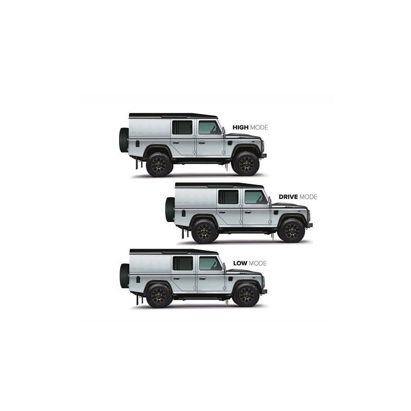 Kit Suspension Pneumatique Réglable pour : DEFENDER 110/130 (1983-2016) * SUR COMMANDE ± 10 JOURS *