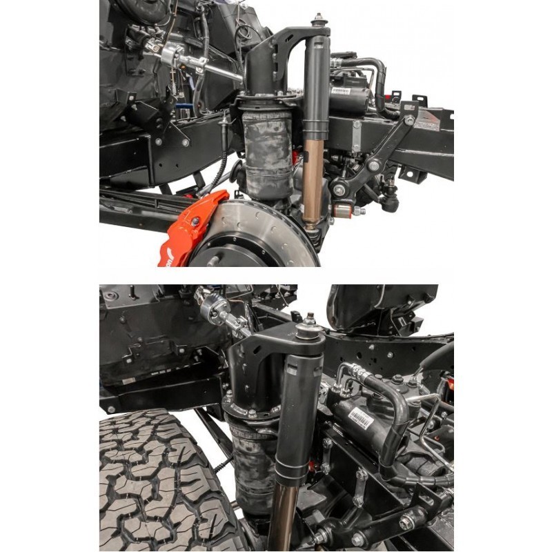 Kit Suspension Pneumatique Réglable pour : DEFENDER 110/130 (1983-2016) * SUR COMMANDE ± 10 JOURS *