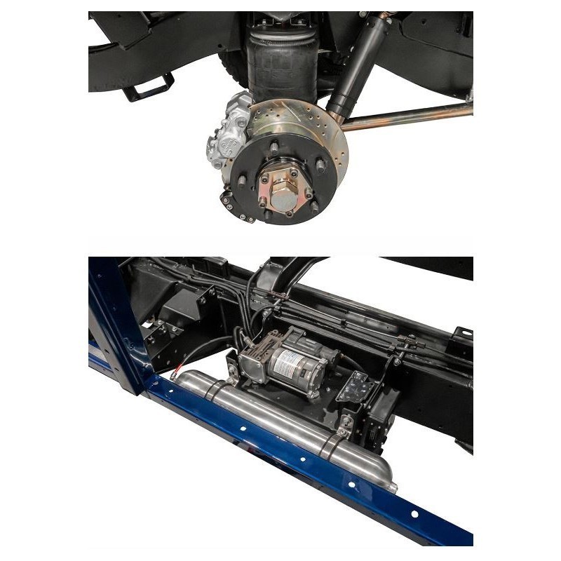 Kit Suspension Pneumatique Réglable pour : DEFENDER 110/130 (1983-2016) * SUR COMMANDE ± 10 JOURS *