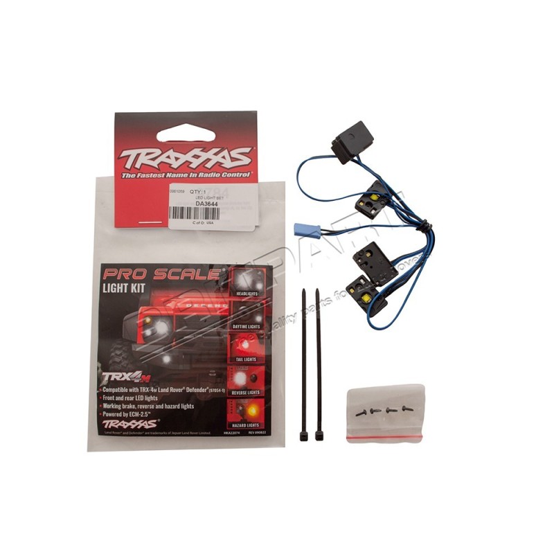 Kit LED pour DEFENDER 110 TRX-4M RADIO COMMANDÉ 1:18 TRAXXAS * SUR COMMANDE ± 10 JOURS *