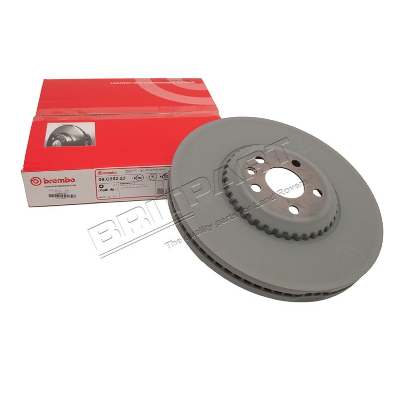 Disque Avant Ø 349mm GENUINE Montage avec Jantes 18"