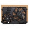 Bloc Ventilateur ADAPTABLE du Radiateur de Refroidissement