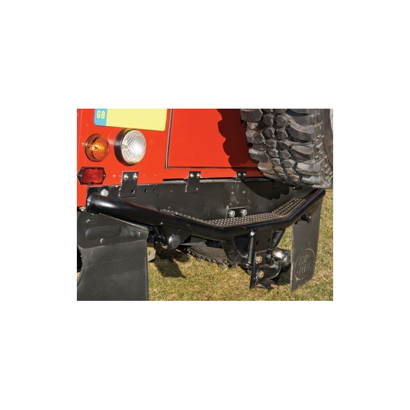 Pare-Chocs Arrière NAS avec Marche-Pieds pour : DEFENDER 90