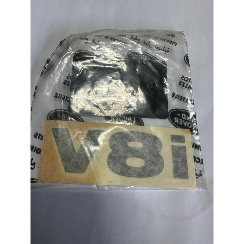 Logo "DISCOVERY " sur Porte Arrière couleur ARGENT MOYEN